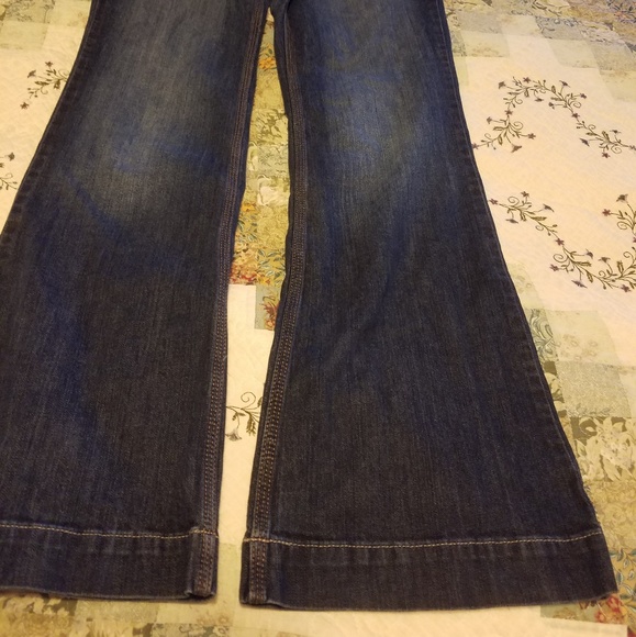 A.N.A. JEANS SZ 10 indigo blue stone washed - Picture 8 of 8